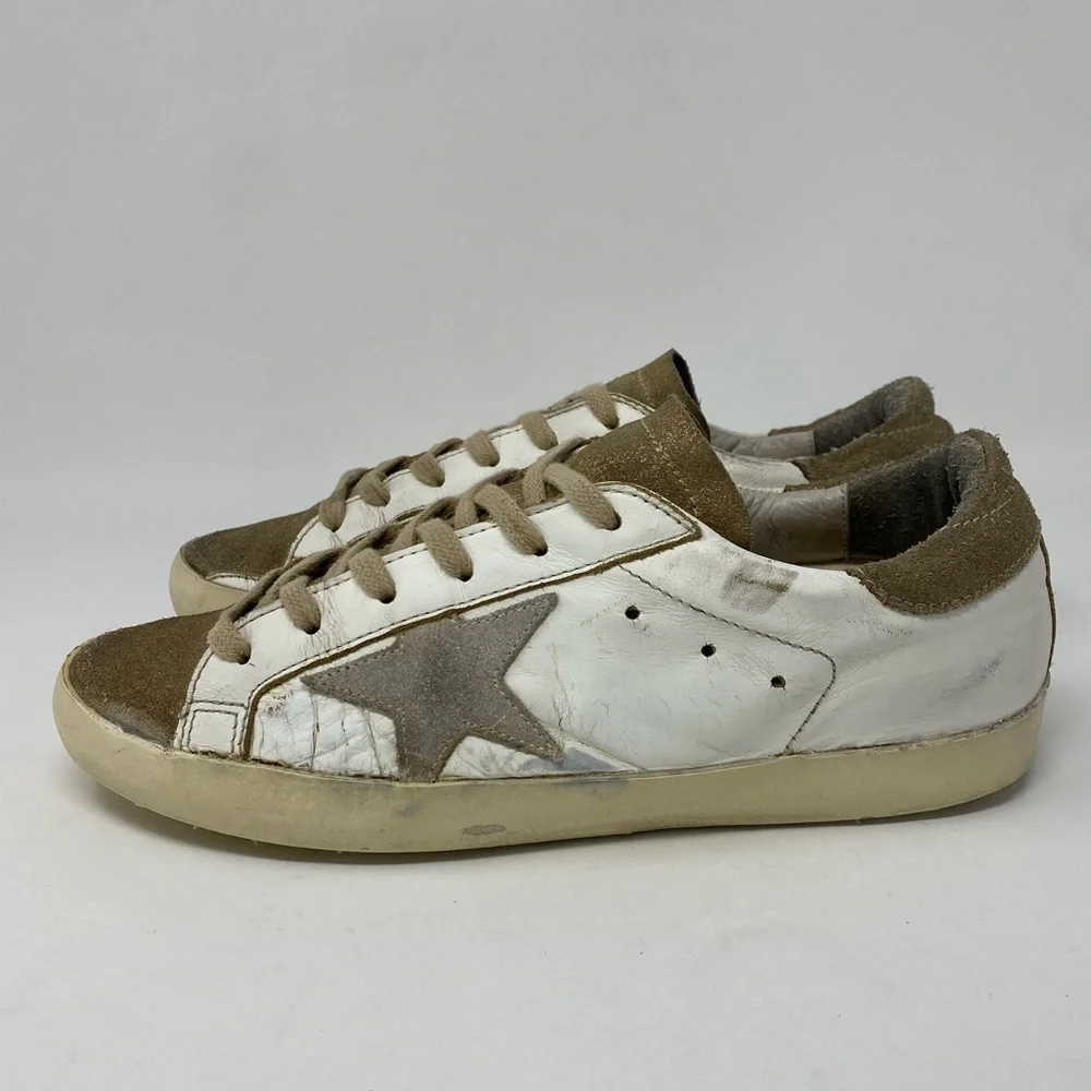 Golden Goose leather sneakers size 37/US7 - Picture 3 of 10